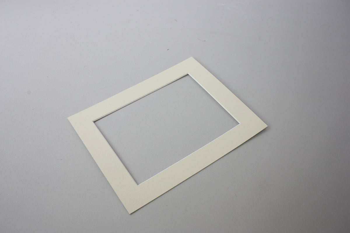 Packs of Mounts - Cream - Pack of 5/10/20 - PhotoFramesandMore - Wooden Picture Frames
