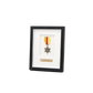 Personalised Military Medal display Frame for 1 Medal. Traditional Range. - PhotoFramesandMore - Wooden Picture Frames