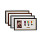 Personalised Military Medal display Frame for Three Medals and a 6x4" Photograph. Traditional Range. - PhotoFramesandMore - Wooden Picture Frames
