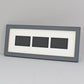 Instax Wide. Suits Three Instax wide sized Photos, Visual aperture 9.5x5.8cm. 15x40cm. Portrait or Landscape. - PhotoFramesandMore - Wooden Picture Frames