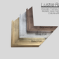 Silver Colour Wooden Tray Frames. 22mm Deep. Standard Size. Floating Effect Frames for Canvas