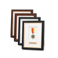 Personalised Military Medal display Frame for 1 Medal. Traditional Range. - PhotoFramesandMore - Wooden Picture Frames