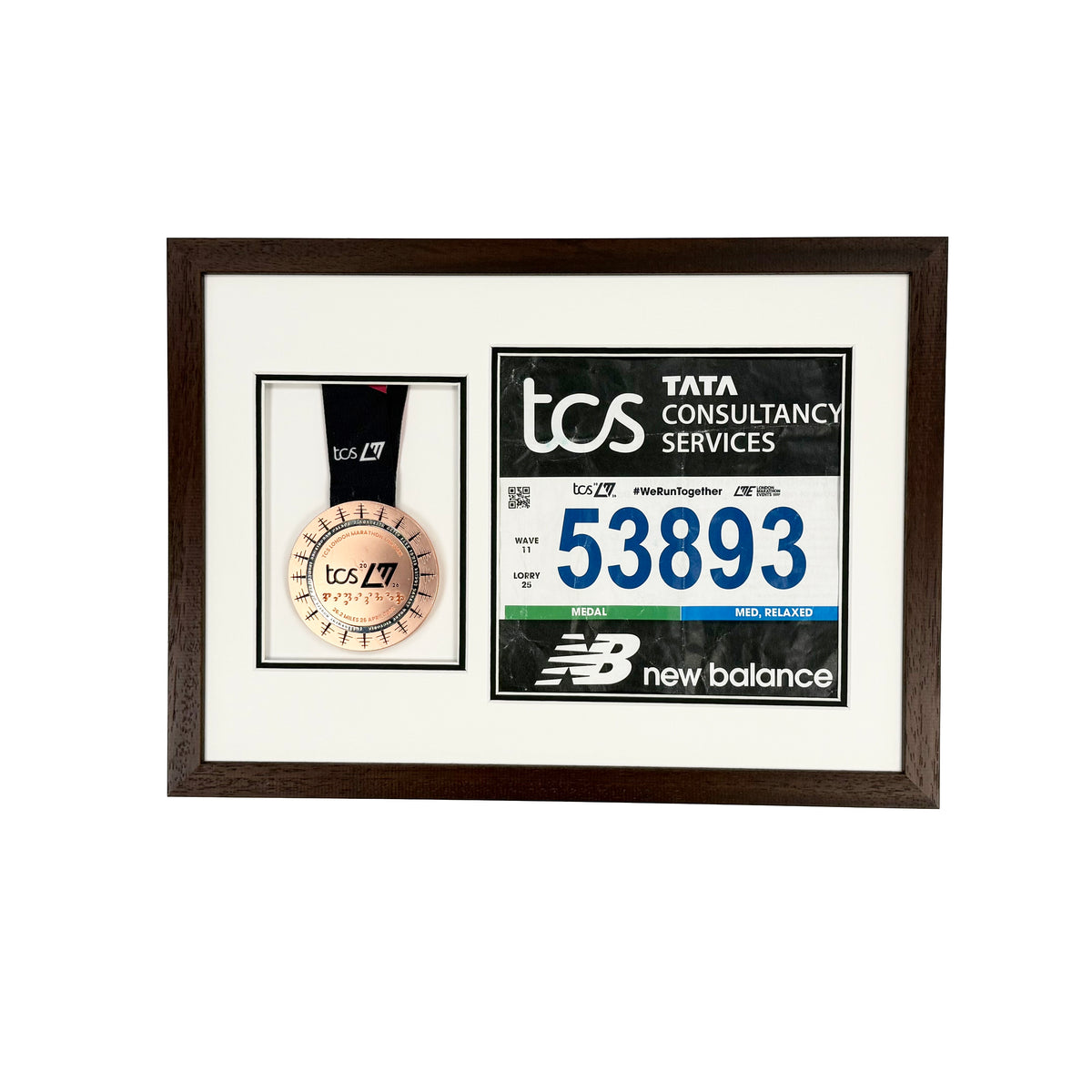 London Marathon 2026 Frame. Double Mount