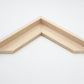 Oak Colour Wooden Tray Frames. 22mm Deep. Standard Size. Floating Effect Frames for Canvas - PhotoFramesandMore - Wooden Picture Frames