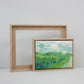 Oak Colour Wooden Tray Frames. 22mm Deep. Standard Size. Floating Effect Frames for Canvas - PhotoFramesandMore - Wooden Picture Frames
