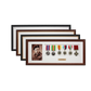 Personalised Military Medal display Frame for Six Medals and one 6x4" Photograph. Traditional Range - PhotoFramesandMore - Wooden Picture Frames