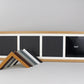 Suits Four 8x8" sized Photos. 25x90cm. Wooden Multi Aperture / Collage Photo Frame. - PhotoFramesandMore - Wooden Picture Frames