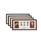 Personalised Military Medal display Frame for Three Medals and two 6x4" Photographs. Traditional Range. - PhotoFramesandMore - Wooden Picture Frames