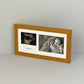 Landscape Baby Scan Frame for 6x4" Photo, Sonogram and text. Optional personalisation. - PhotoFramesandMore - Wooden Picture Frames