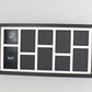 Suits Five 6x4" and 4x4" Photos. 30x60cm. Wooden Multi Aperture Photo Frame. - PhotoFramesandMore - Wooden Picture Frames