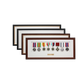 Personalised Military Medal display Frame for Eight Medals. Traditional Range.