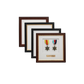Personalised Military Medal display Frame for Two Medals. Traditional Range. - PhotoFramesandMore - Wooden Picture Frames