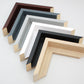 Oak Colour - 40mm Deep Canvas Tray Frames.  Standard Sizes. Floating Effect Frames for Canvases. - PhotoFramesandMore - Wooden Picture Frames