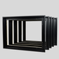 Canvas Tray Frames Multipacks  | Floating Frame | Wooden Frame for 22mm Stretched Canvas | Black White Oak | Artist Bulk Pack