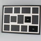 Suits six 5x5" and seven 5x7" sized photos. Mixed Sizes. 50x70cm. Wooden Multi Aperture / Collage Frame - PhotoFramesandMore - Wooden Picture Frames