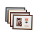 Personalised Military Medal display Frame for One Medal and a 6x4" Photograph. Traditional Range. - PhotoFramesandMore - Wooden Picture Frames