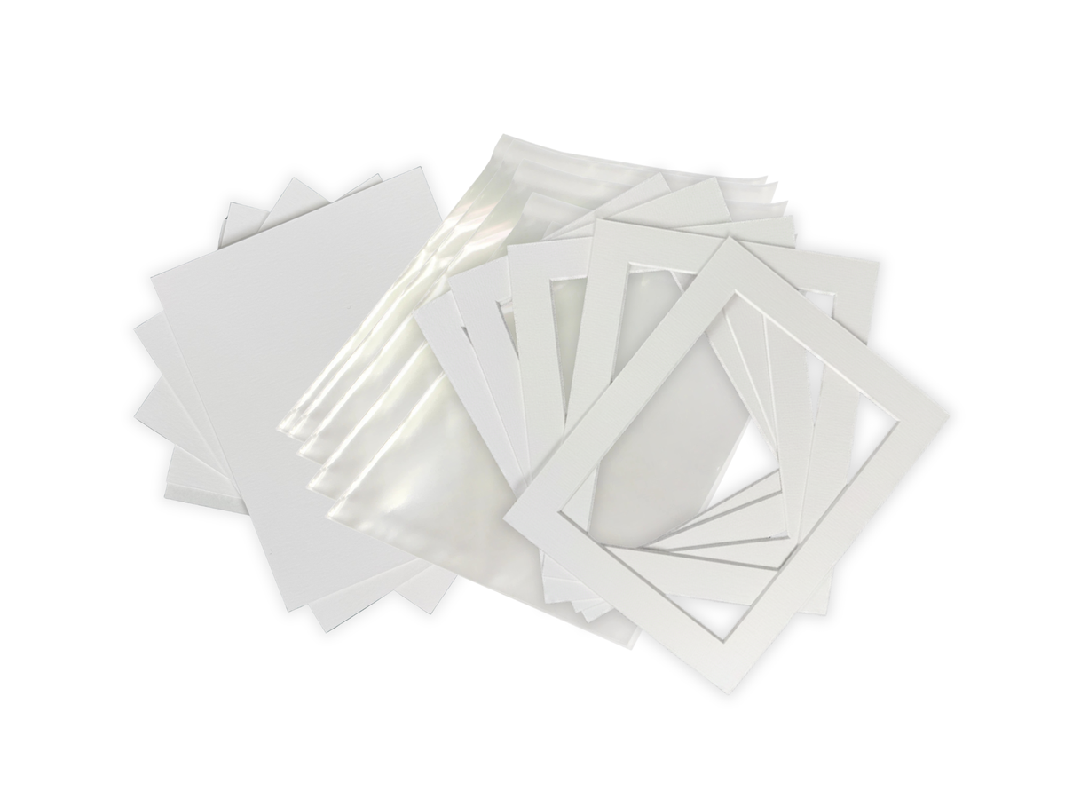 Mount Browsing Packs Picture & Photo Mount Kits with Backs and Clear Bags