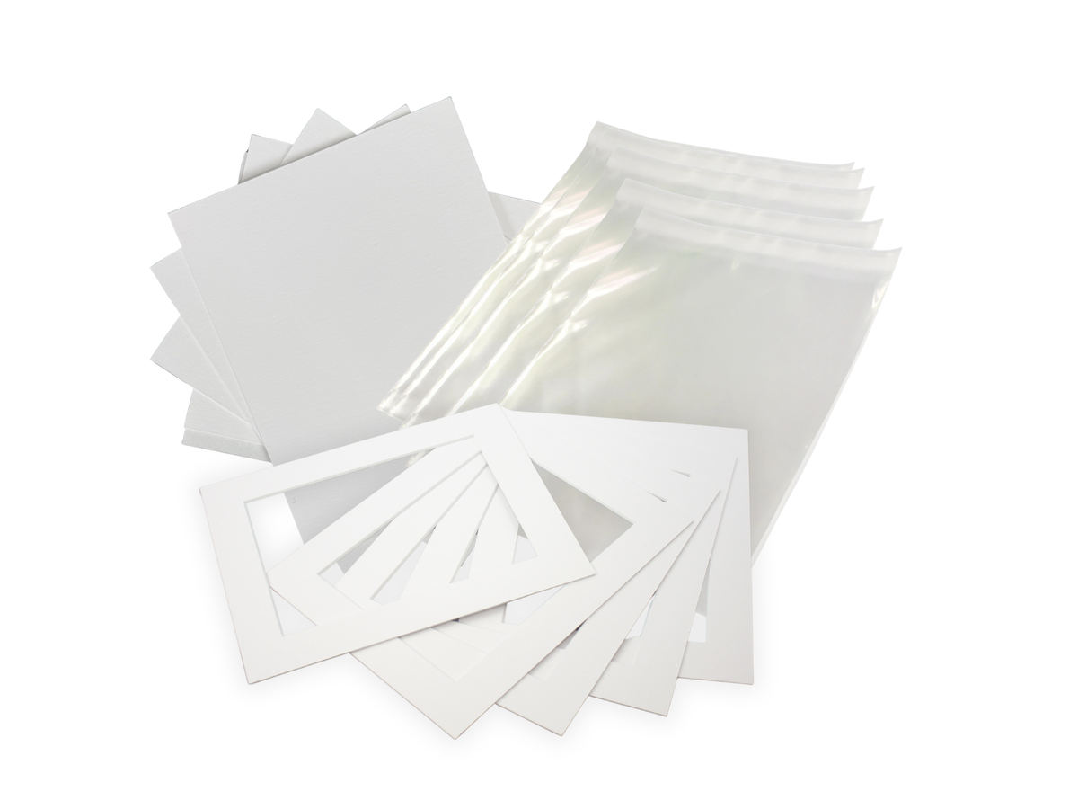 Mount Browsing Packs Picture & Photo Mount Kits with Backs and Clear Bags