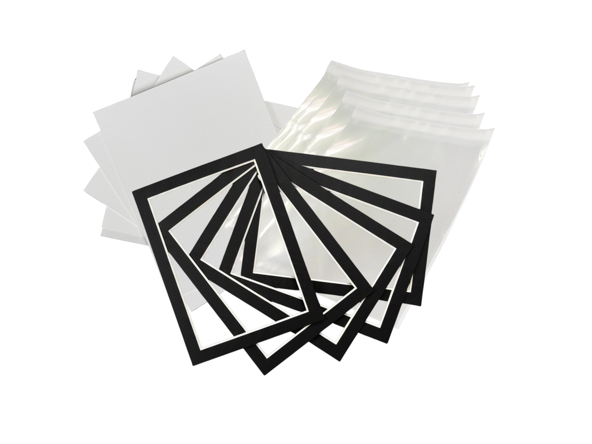 Mount Browsing Packs Picture & Photo Mount Kits with Backs and Clear Bags
