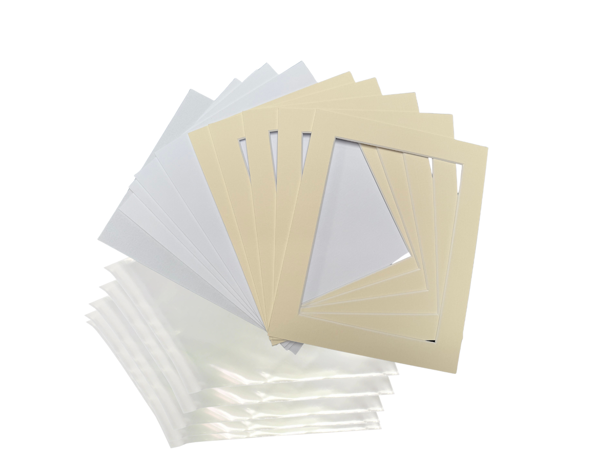 Mount Browsing Packs Picture & Photo Mount Kits with Backs and Clear Bags