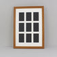 Instax Wide. Suits Nine Instax wide sized Photos, Visual aperture 9.5x5.8cm. A3 Wooden Multi Aperture Frame. - PhotoFramesandMore - Wooden Picture Frames