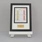 Personalised Golf Score Card Display Frame | Score Card sizes can vary - Check your size before purchase. - PhotoFramesandMore - Wooden Picture Frames