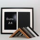 Suits Two A4 Photos. 40x50cm Multi Aperture Photo Frame. - PhotoFramesandMore - Wooden Picture Frames