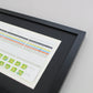 Golf Score Card Display Frame, With 6x4" Photo. 30x40cm Frame | Score Card sizes can vary - Check your size before purchase. - PhotoFramesandMore - Wooden Picture Frames