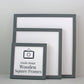 Dark Grey - Square Wooden Frames | Standard Size Frames - PhotoFramesandMore - Wooden Picture Frames