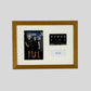 Personalised Hyrox Patch & Photo Display Frame | A4 Frame | Wooden Frame |