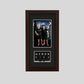 Hyrox Patch & Photo Display Frame | 15x30cm | Wooden Frame |