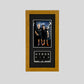 Hyrox Patch & Photo Display Frame | 15x30cm | Wooden Frame |