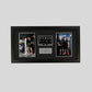Personalised Hyrox Patch & Photo Display Frame | 20x40cm Frame | Wooden Frame |