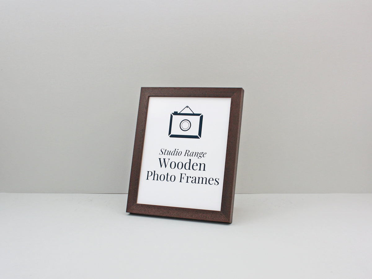Walnut Colour - Wooden Photo Frames - Stand or Hang. - PhotoFramesandMore - Wooden Picture Frames