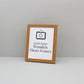 Oak Colour - Wooden Photo Frames - Stand or Hang. - PhotoFramesandMore - Wooden Picture Frames