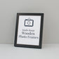 Black - Wooden Photo Frames - Stand or Hang. - PhotoFramesandMore - Wooden Picture Frames