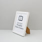 White - Wooden Photo Frames - Stand or Hang. - PhotoFramesandMore - Wooden Picture Frames
