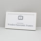 White Panoramic Picture Frames - Studio Range - PhotoFramesandMore - Wooden Picture Frames