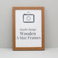 Oak Colour A-Size Frames - A1, A2, A3, A4 Size Wooden Poster Frame - PhotoFramesandMore - Wooden Picture Frames