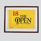 Flag Display Frame. Perfect for Golf Flags. Traditional Range. - PhotoFramesandMore - Wooden Picture Frames