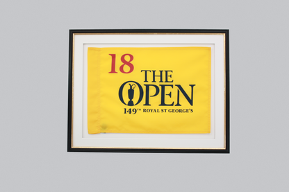 Flag Display Frame. Perfect for Golf Flags. Traditional Range. - PhotoFramesandMore - Wooden Picture Frames
