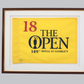 Flag Display Frame. Perfect for Golf Flags. Traditional Range. - PhotoFramesandMore - Wooden Picture Frames