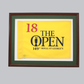 Flag Display Frame. Perfect for Golf Flags. Traditional Range. - PhotoFramesandMore - Wooden Picture Frames