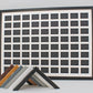 Instax Mini. Suits Seventy-Two instax sized Photos. 50x70cm. Portrait or Landscape. Instax Mini Multi Aperture Wooden Photo Frame. - PhotoFramesandMore - Wooden Picture Frames