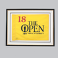 Flag Display Frame. Perfect for Golf Flags. Traditional Range. - PhotoFramesandMore - Wooden Picture Frames