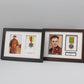 Personalised Military Medal display Frame for One Medal and a 6x4" Photograph. A4. War Medals. - PhotoFramesandMore - Wooden Picture Frames