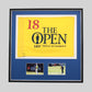 Golf Flag Display Frame, with Two 6x4" Photos.  Traditional Range.