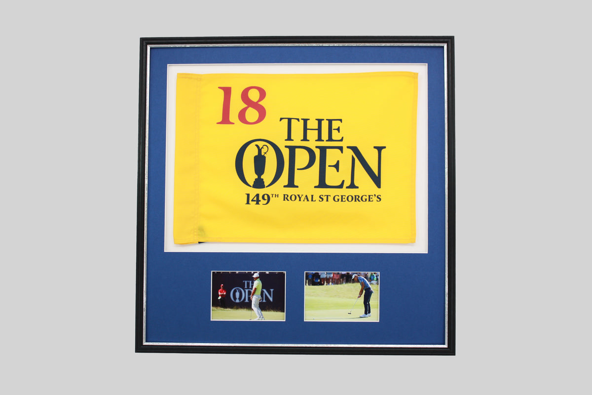 Golf Flag Display Frame, with Two 6x4" Photos.  Traditional Range.