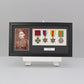 Personalised Military and Service Medal display Frame for Four Medals and a 6x4" Photograph. - PhotoFramesandMore - Wooden Picture Frames