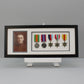 Military  Medal display Frame for Five Medals and one 6x4" Photo | WW1 | WW2 - PhotoFramesandMore - Wooden Picture Frames